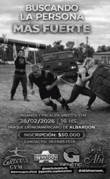 San Juan busca a la persona más fuerte en el Parque Latinoamericano San Juan busca a la persona más fuerte en el Parque Latinoamericano