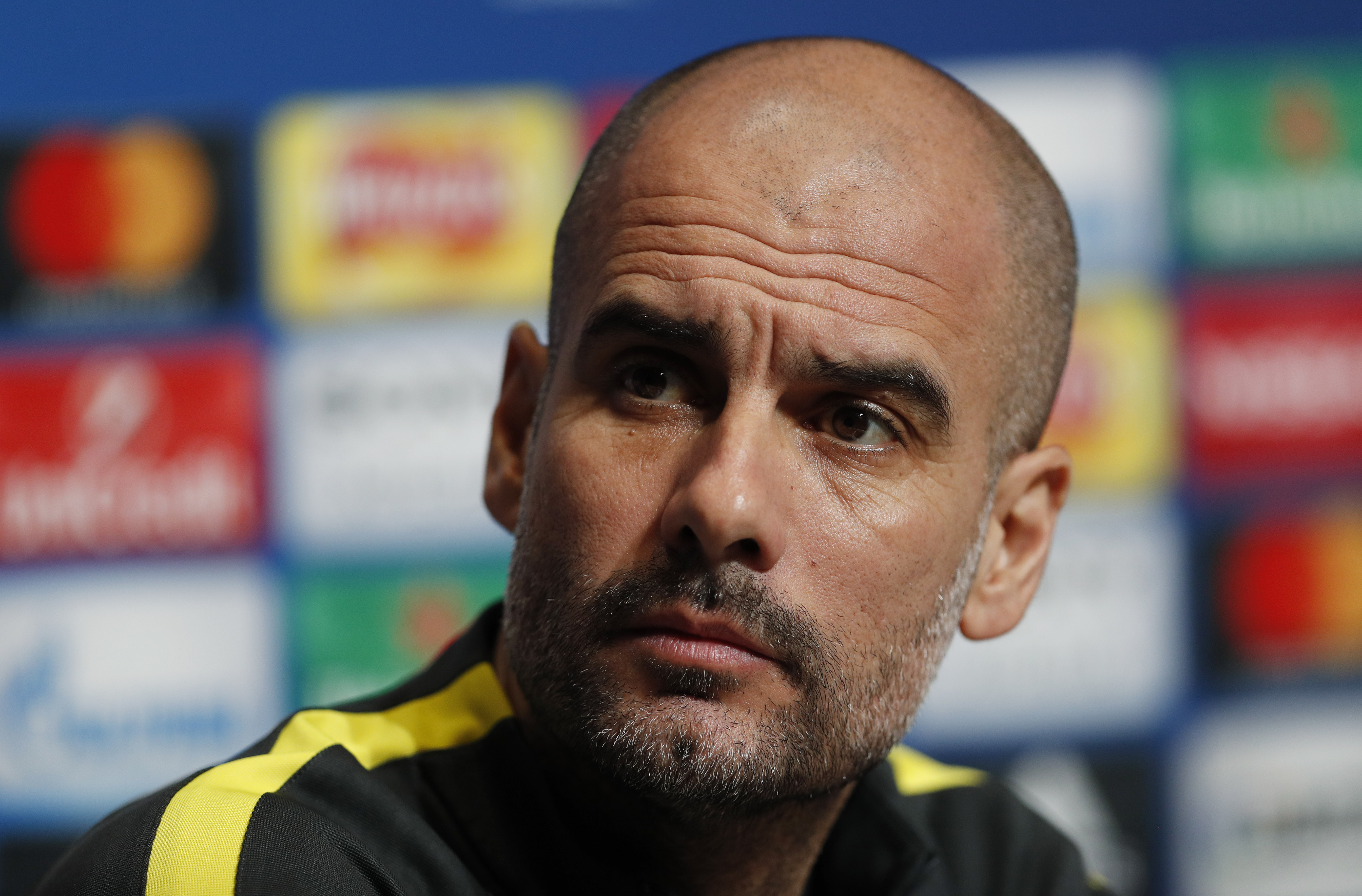 Manchester City manager Pep Guardiola during the press conference - 17-CCT51731