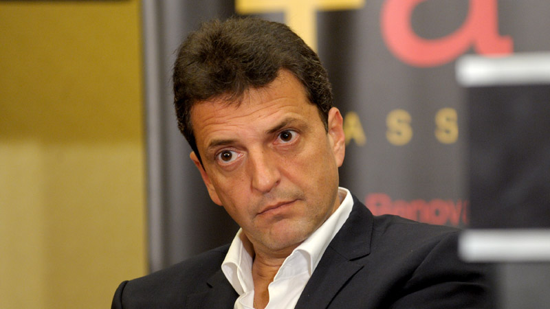 Télam Buenos Aires 09/09/2013 El candidato a diputado bonaerense por el Frente Renovador, Sergio Massa, durante la conferencia de prensa que ofreció hoy en un hotel de Capital Federal. Foto: Analía Garelli/Télam/ef