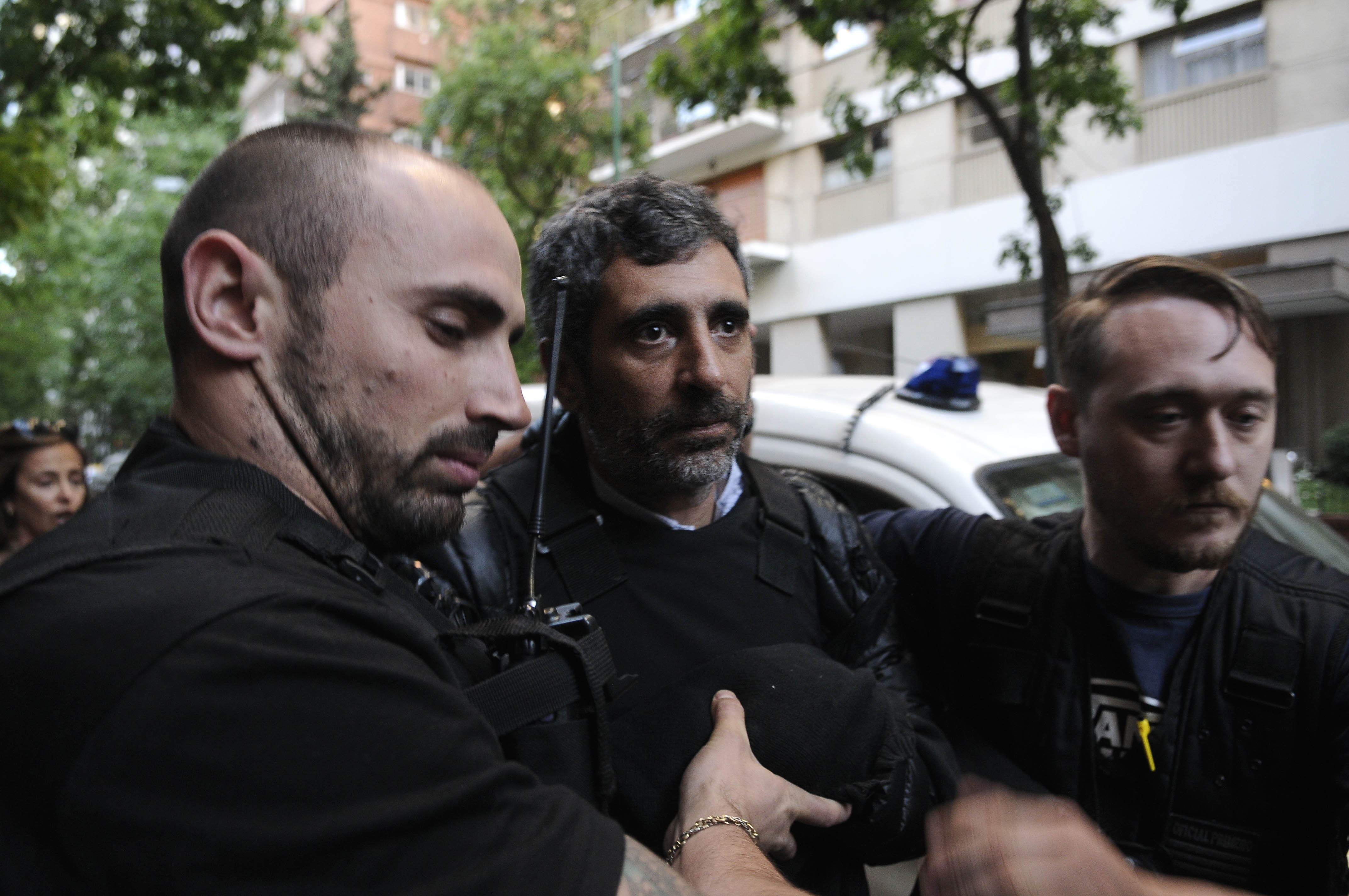DYN56, BUENOS AIRES 19/10/17, DETIENEN AL EX SUBSECRETARIO DE PLANIFICAION, ROBERTO BARATTA.FOTO:DYN/PABLO AHARONIAN.