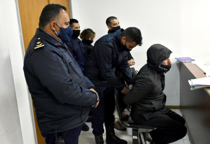 Pioli, cuando estuvo en el banquillo de los acusados en el juicio.