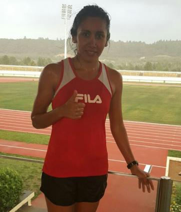 MOTIVADA. La sanjuanina Chávez termina su fase en Ifrane y viaja.